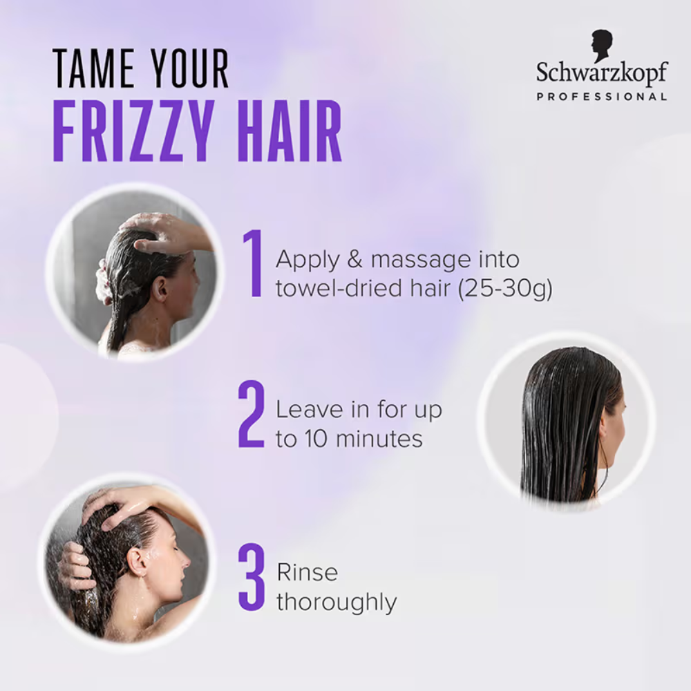 Schwarzkopf Professional Bonacure Frizz Away treatement Babassu 200 ML