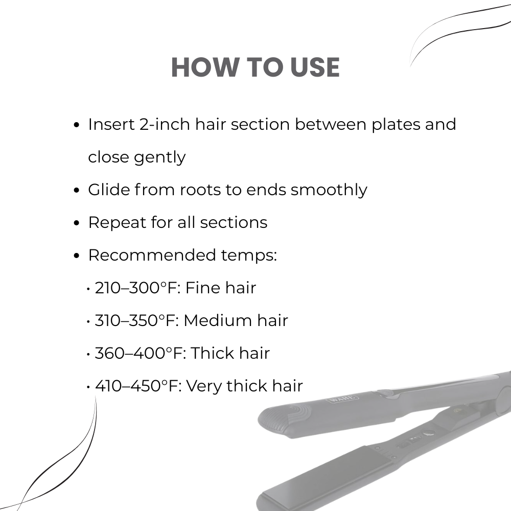 Wahl Professional Smart-Iron Starightner