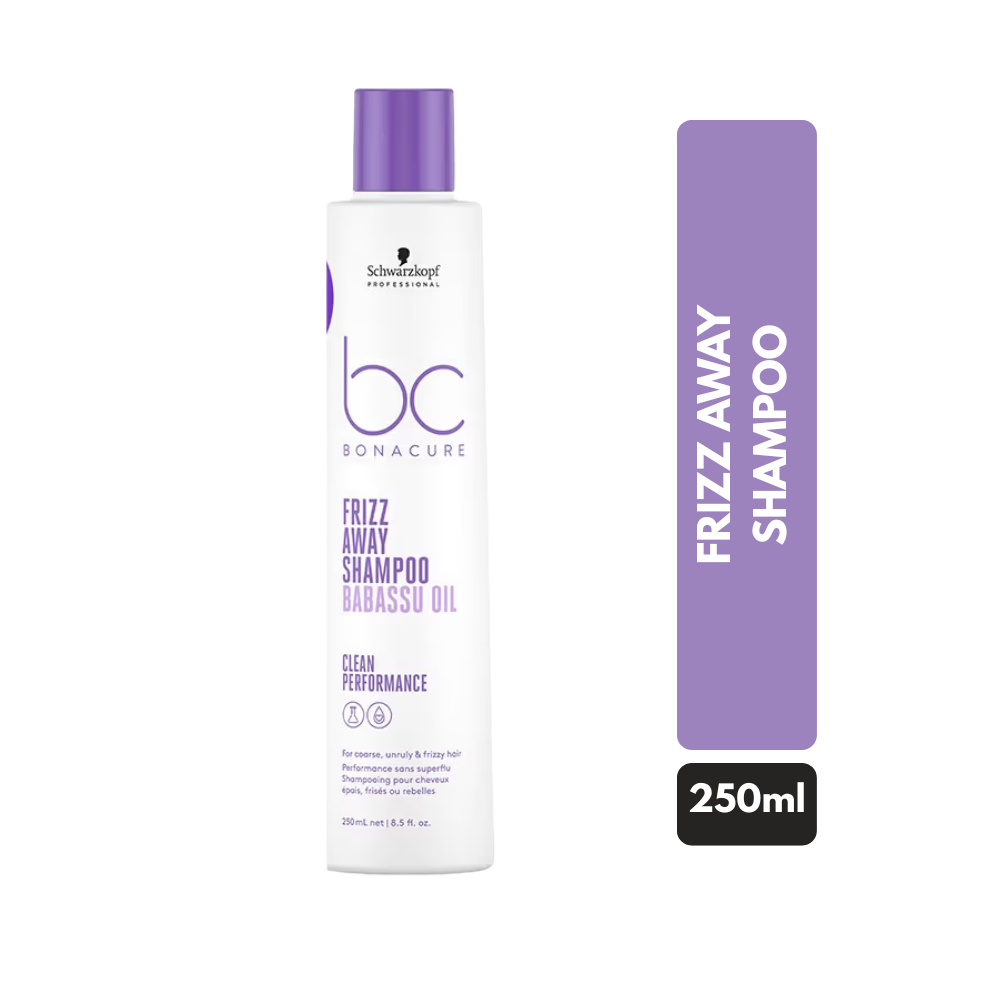 Schwarzkopf Professional Bonacure Frizz Away Shampoo With Babassu Oil (250ml)