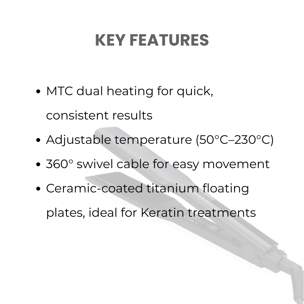 ವಾಹ್ಲ್ ಪ್ರೊಫೆಷನಲ್ ಸ್ಮಾರ್ಟ್ ಟಚ್ 1 ಇಂಚಿನ ಸ್ಟೈಲರ್ ಸ್ಟ್ರೈಟೆನರ್‌ಗಳು