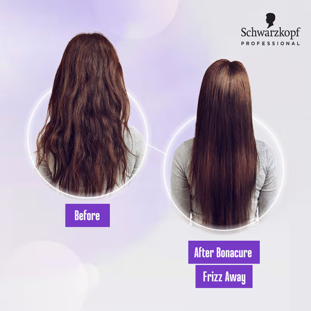 Schwarzkopf Professional Bonacure Frizz Away Shampoo With Babassu Oil (250ml)