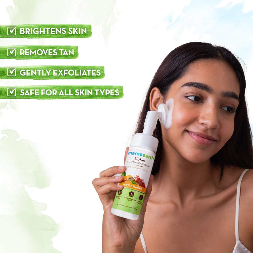 Mamaearth Ubtan Foaming Face Wash 150 ml