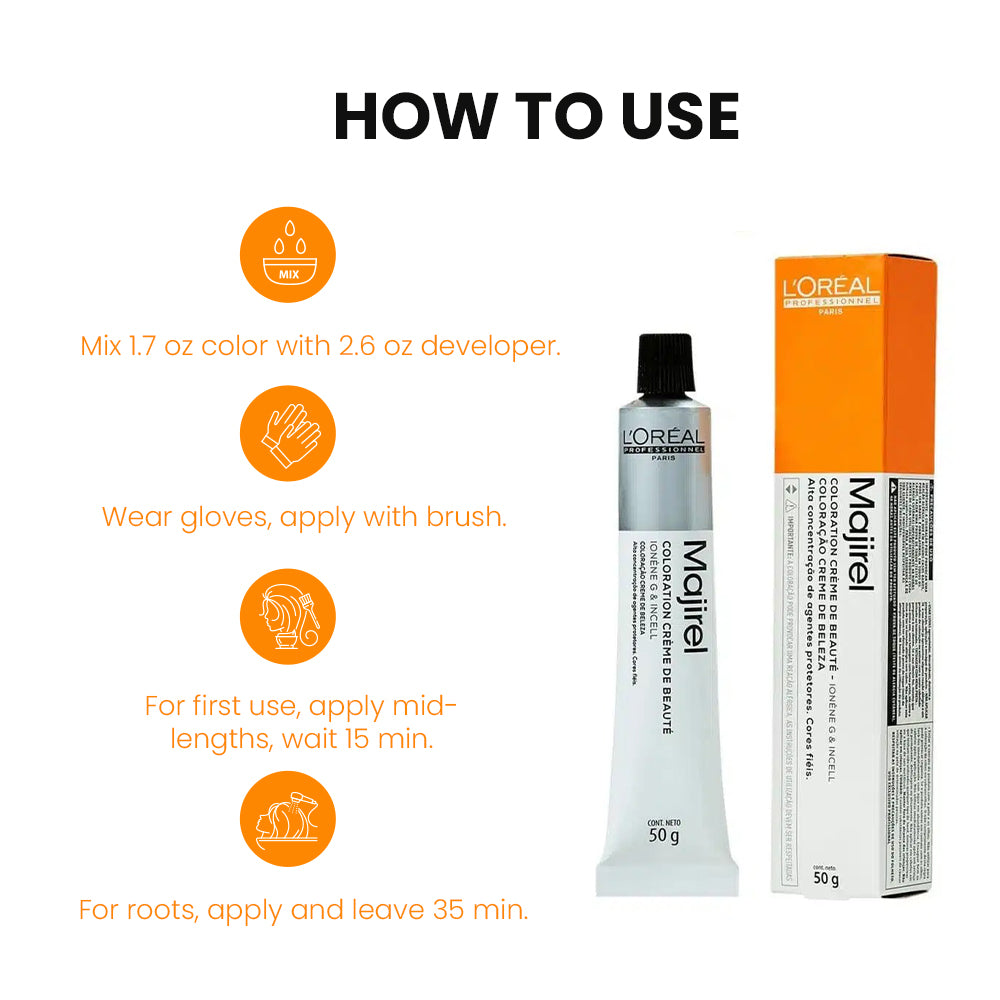 लोरियल माजिरेल 7.3 ब्लोंड विद गोल्ड 50Ml