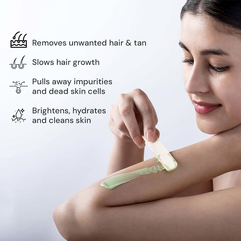 Raaga Professional Liposoluble Wax Green Apple(800Ml)