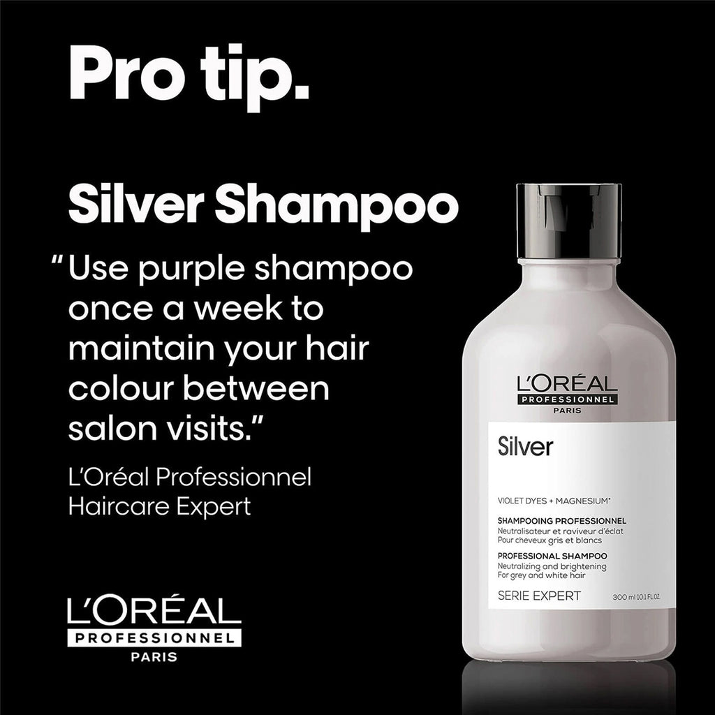 Loreal Silver Magnesium Shampoo 300Ml