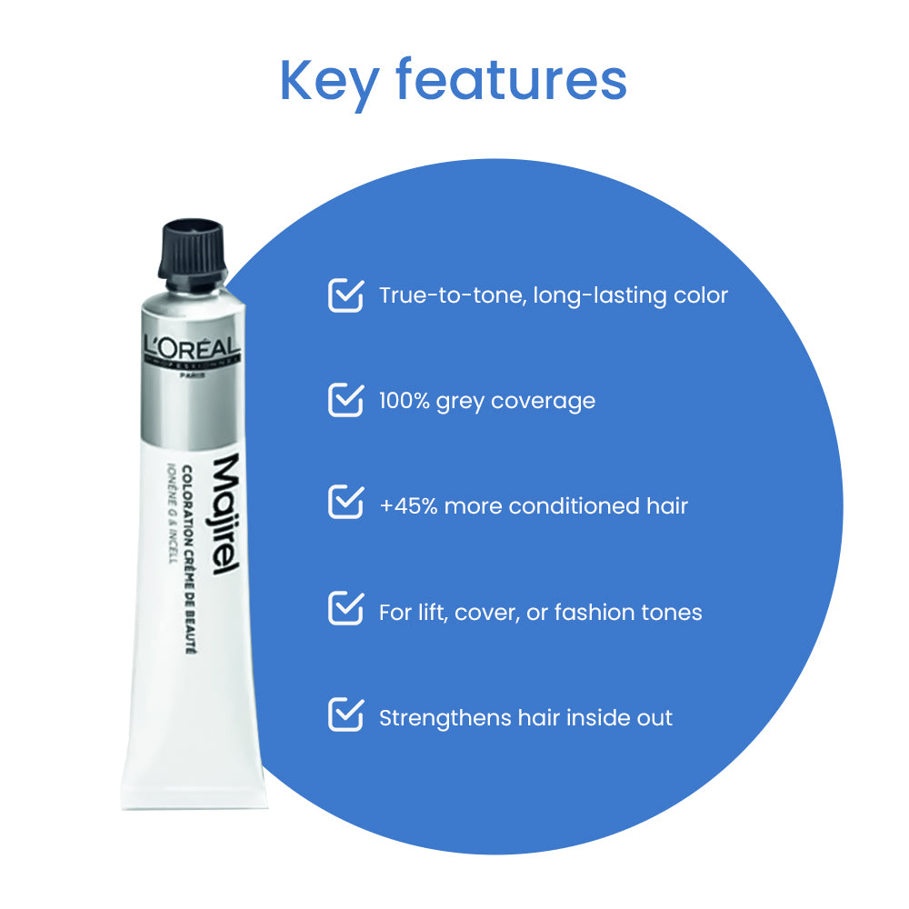 माजिरेल सीसी 6.11 डार्क ब्लोंडी विद डीप ऐश 50 एमएल