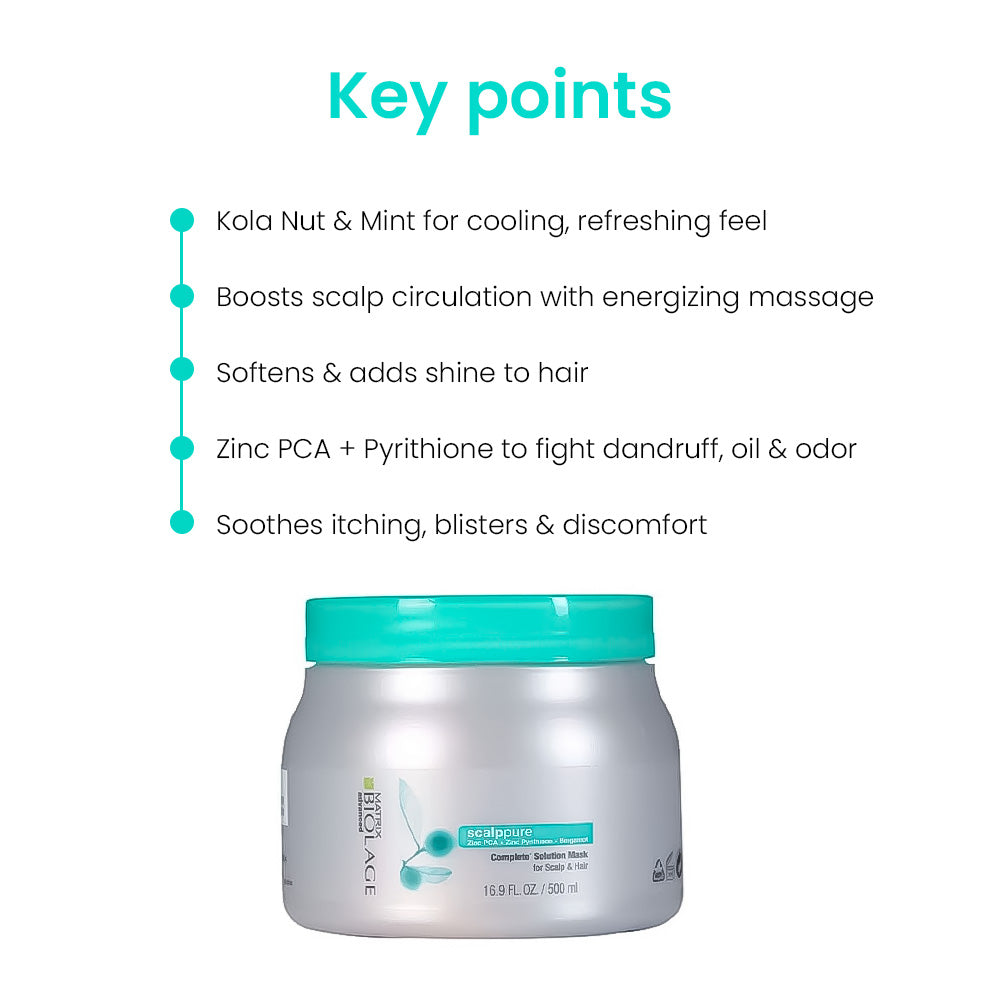 Matrix Biolage Scalppure Complete Solution Hair Mask (500ml)