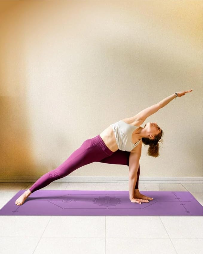 ALYV 6mm Non-Slip Yoga Mat Blue