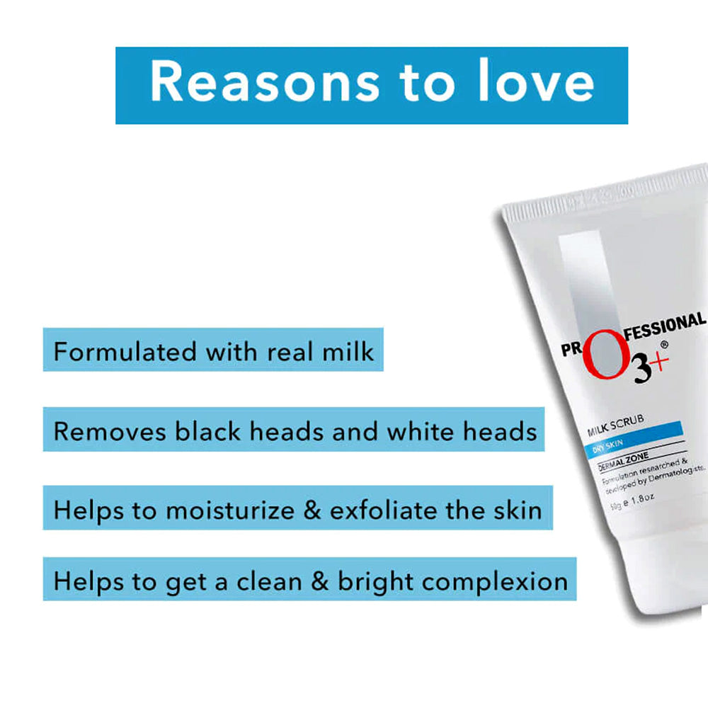 O3+ Milk Scrub (50Gm)