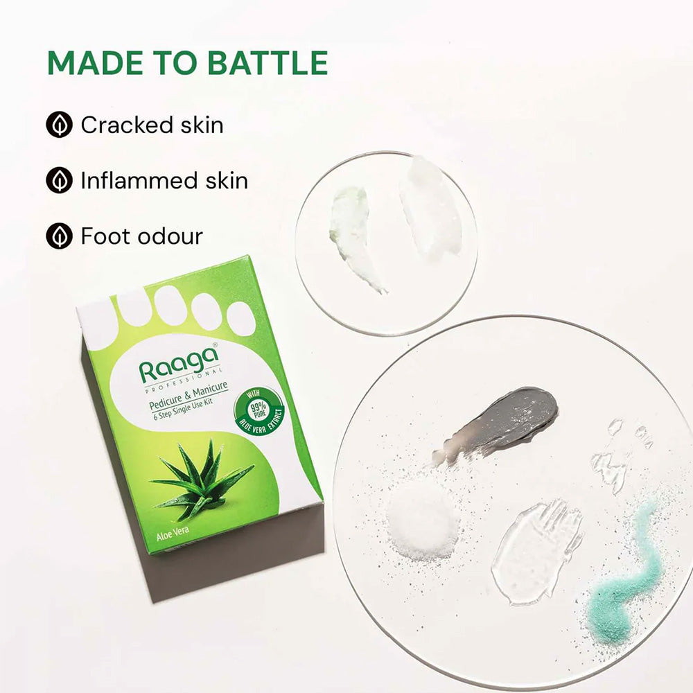 Raaga Professional Aloe Vera Pedicure And Manicure 63Gm