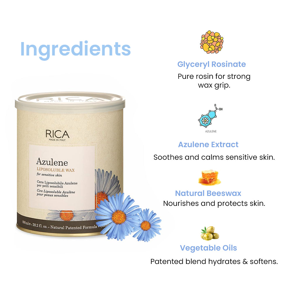 Rica Azulene Wax 800 Ml