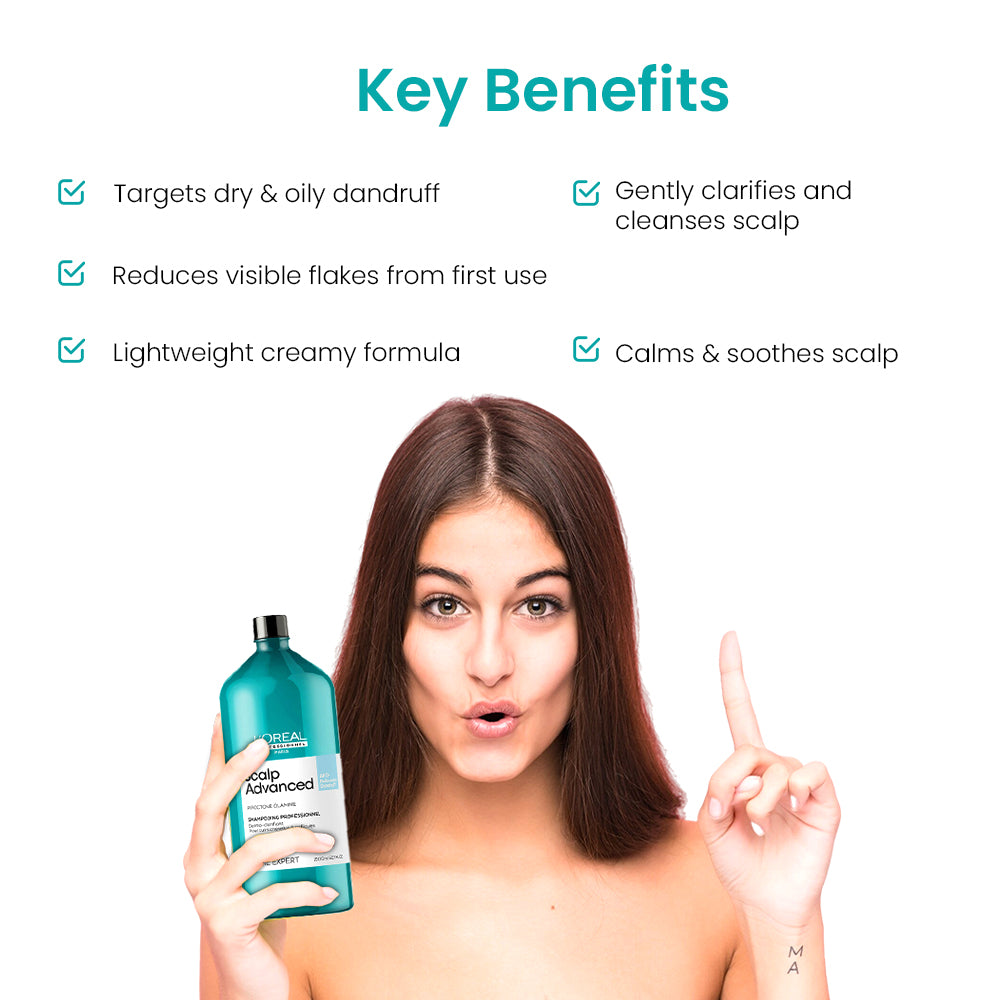 LOREAL PROF. SCALP ADVANCED ANTI DANDRUF SHAMPOO 1500ML