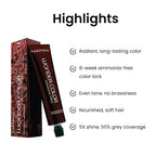 Matrix Wonder Color Ammonia Free 6.28 (Dark Blonde With Violet Mocha) 90g