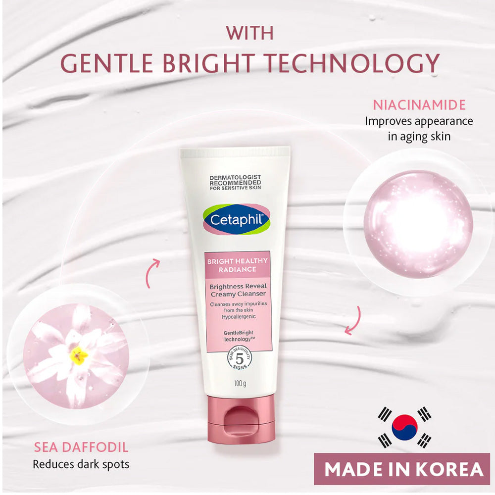 F43003-Cetaphil BHR Brightness Reveal Creamy Cleanser 100GM