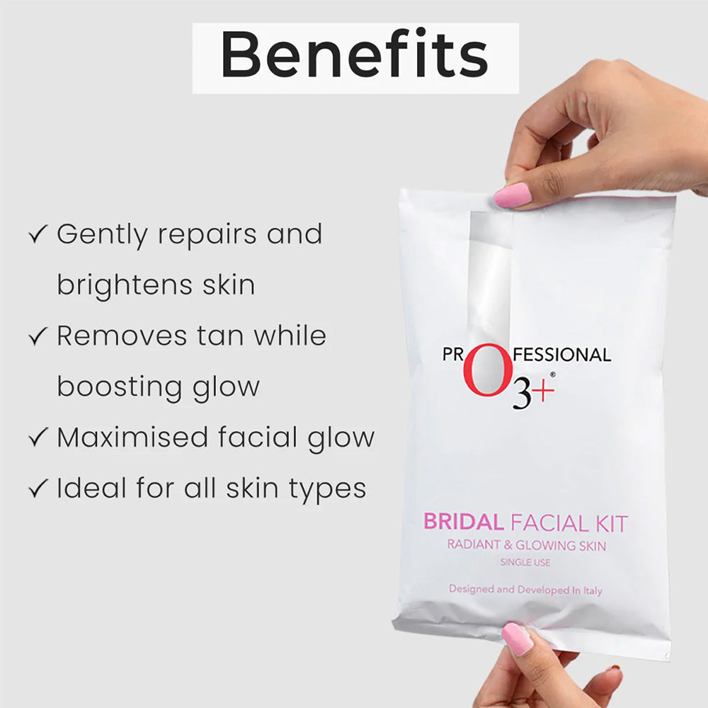 O3+ Bridal Facial Kit for Radiant & Glowing Skin 120g