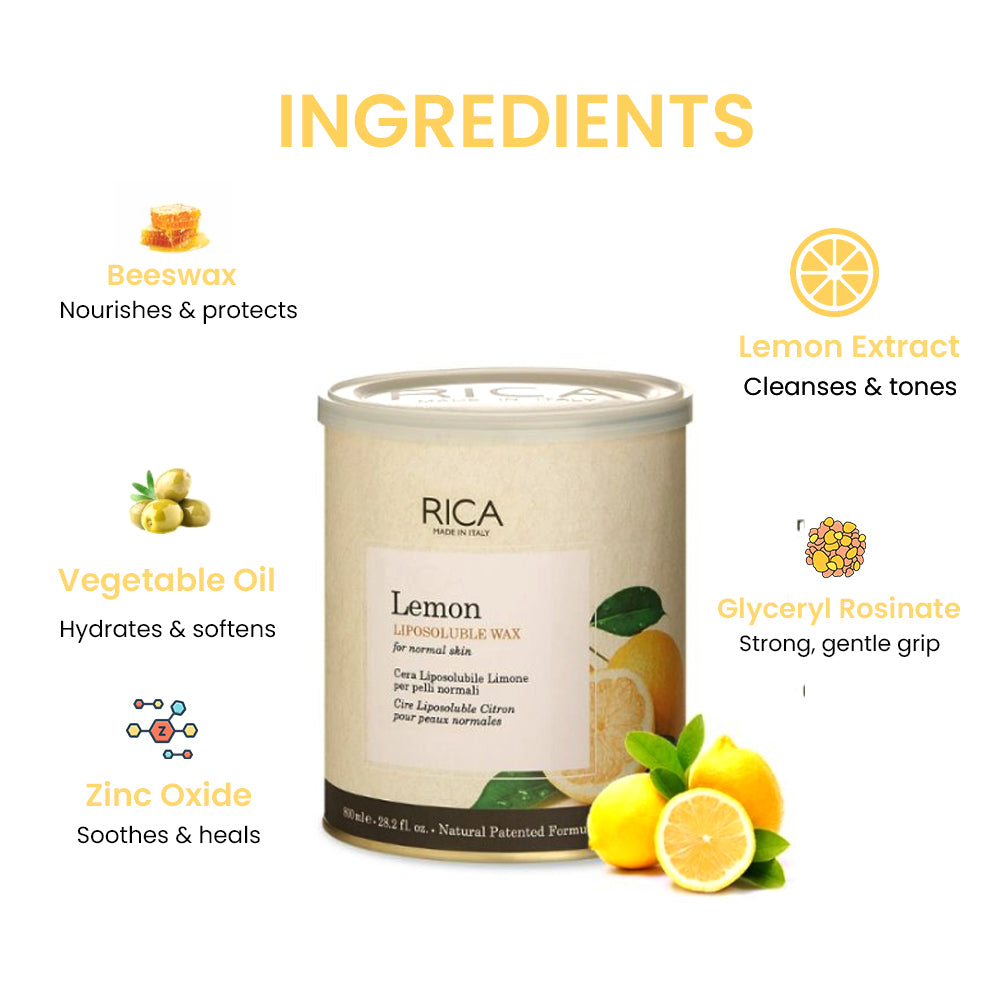 Rica Lemon Wax 800 Ml