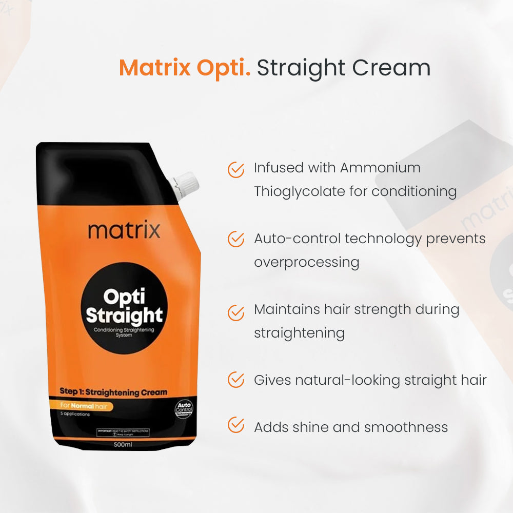 MATRIX OPTISCULPT STRAIGHT CREAM NORMAL 625ML .