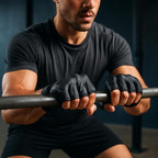 ALYV Black Gym Gloves