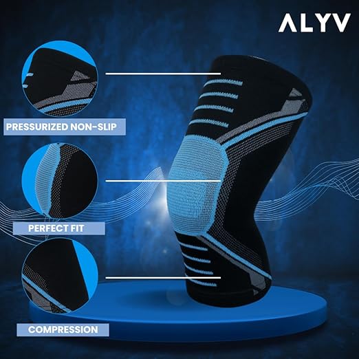 ALYV Compression Knee Sleeves
