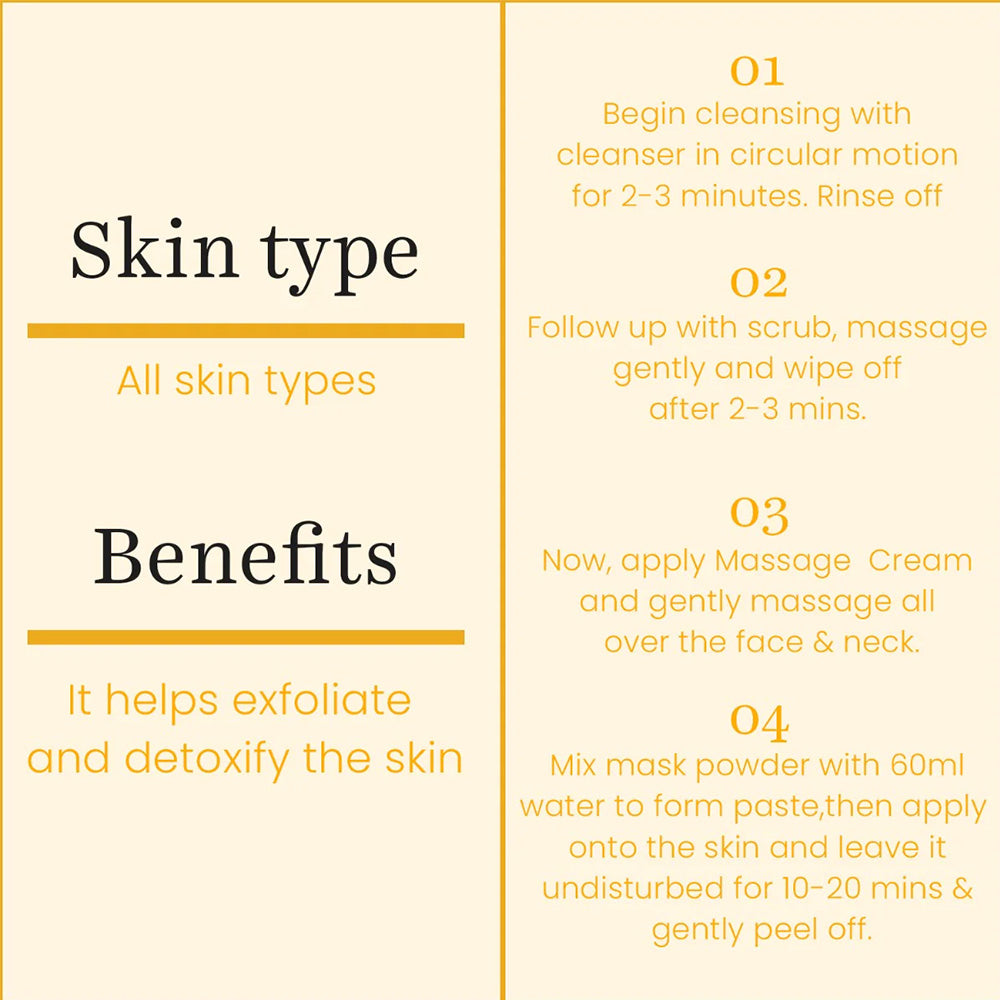 O3+ Gold Infusion Facial Kit 45Gms