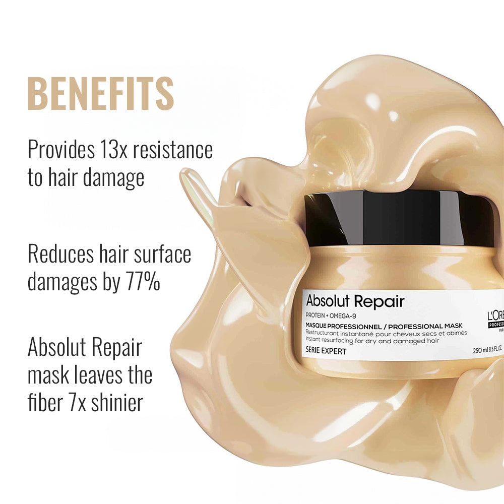 L'Oréal प्रोफेशनल सीरी एक्सपर्ट एब्सोल्यूट रिपेयर मास्क 250Ml 920