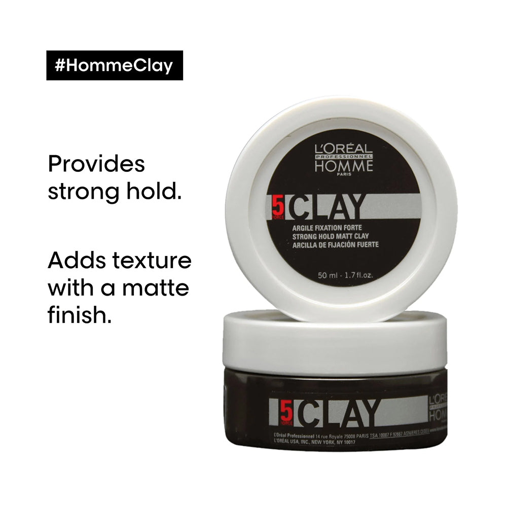 LOREAL 5CLAY HOMME 50ml