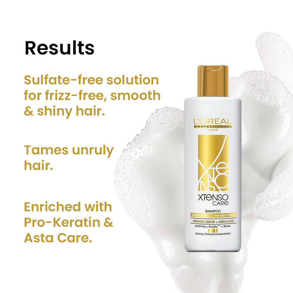 L'Oreal Professionnel Xtenso Care Sulfate ಉಚಿತ ಶಾಂಪೂ 250Ml