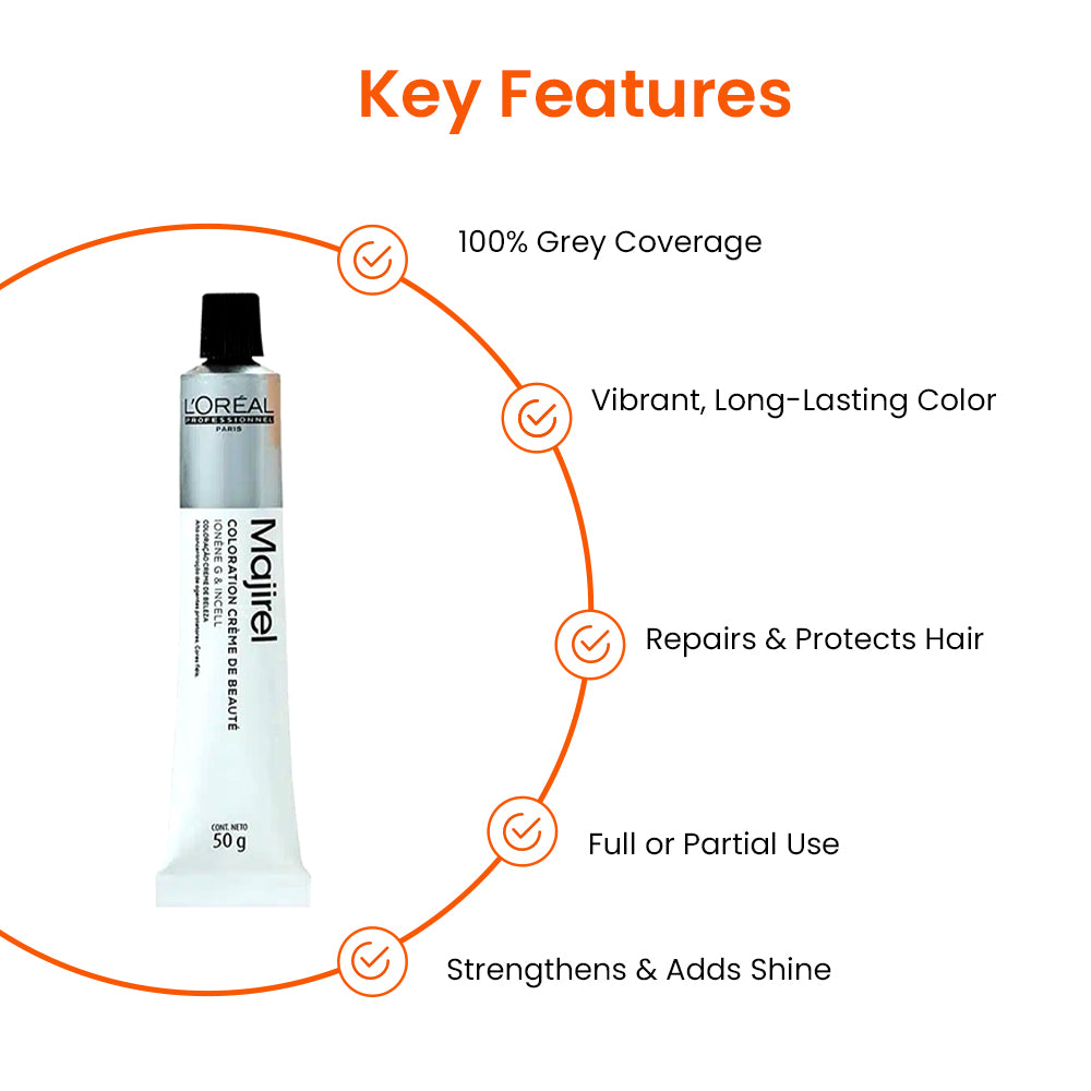 लोरियल माजिरेल 4.30ब्राउन विद इंटेंस गोल्ड 50Ml