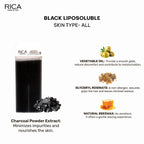 Rica Black Liposoluble Wax Refill 100 Ml
