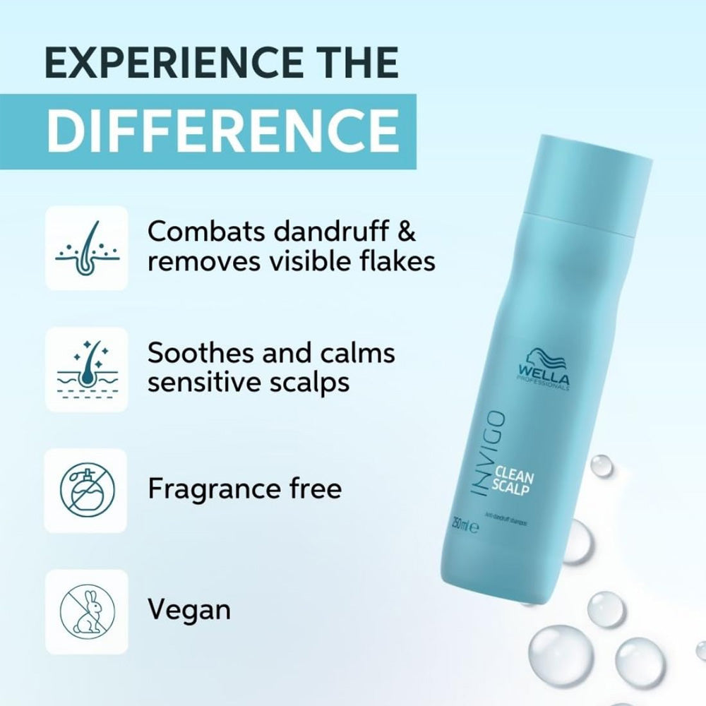 ವೆಲ್ಲಾ ಪ್ರೊಫೆಶನಲ್ಸ್ ಇನ್ವಿಗೋ ಕ್ಲೀನ್ ಸ್ಕಾಲ್ಪ್ ಆಂಟಿ ಡ್ಯಾಂಡ್ರಫ್ ಶಾಂಪೂ (250 ಎಂಎಲ್)
