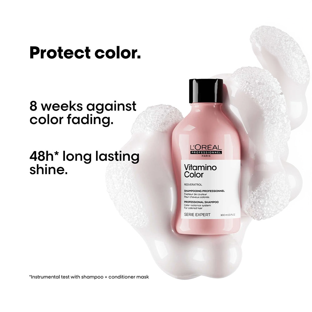LOREAL VITAMINO COLOR AOX SHAMPOO 300ML .