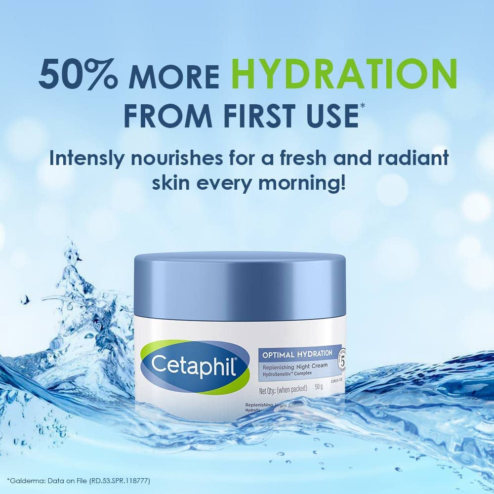 OPTIMAL HYDRATION REPLENISHING NIGHT CREAM 50g