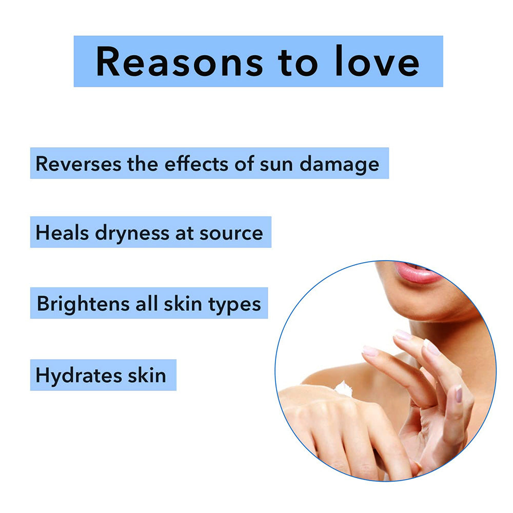 O3+ Ultra Healing Brightening Body Lotion Moisturiser With Hyaluronic Acid & Aloe Vera(400Ml)