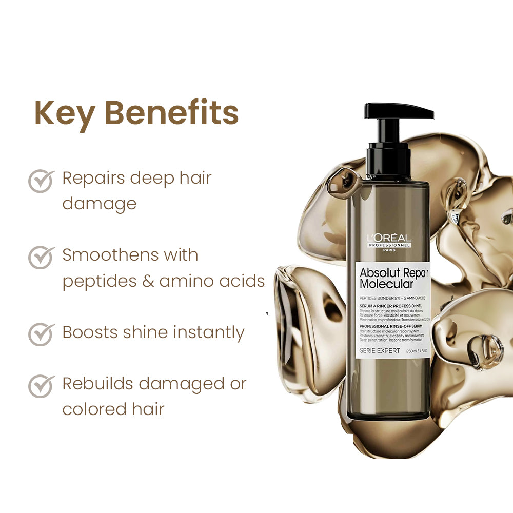 Loreal Professionnel Serie Expert Absolut Repair Molecular Rinse-off serum 250 ml