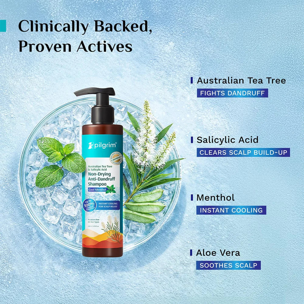 PILGRIM NON-DRYING ANTI-DANDRUFF SHAMPOO-200ML