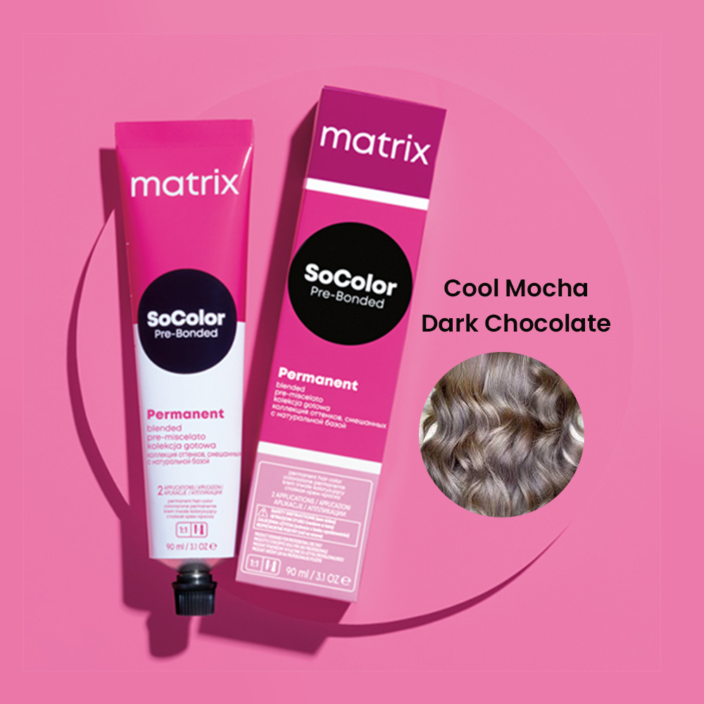 Matrix Socolor 6.18 6Amo (Cool Mocha Dark Chocolate) 90ml