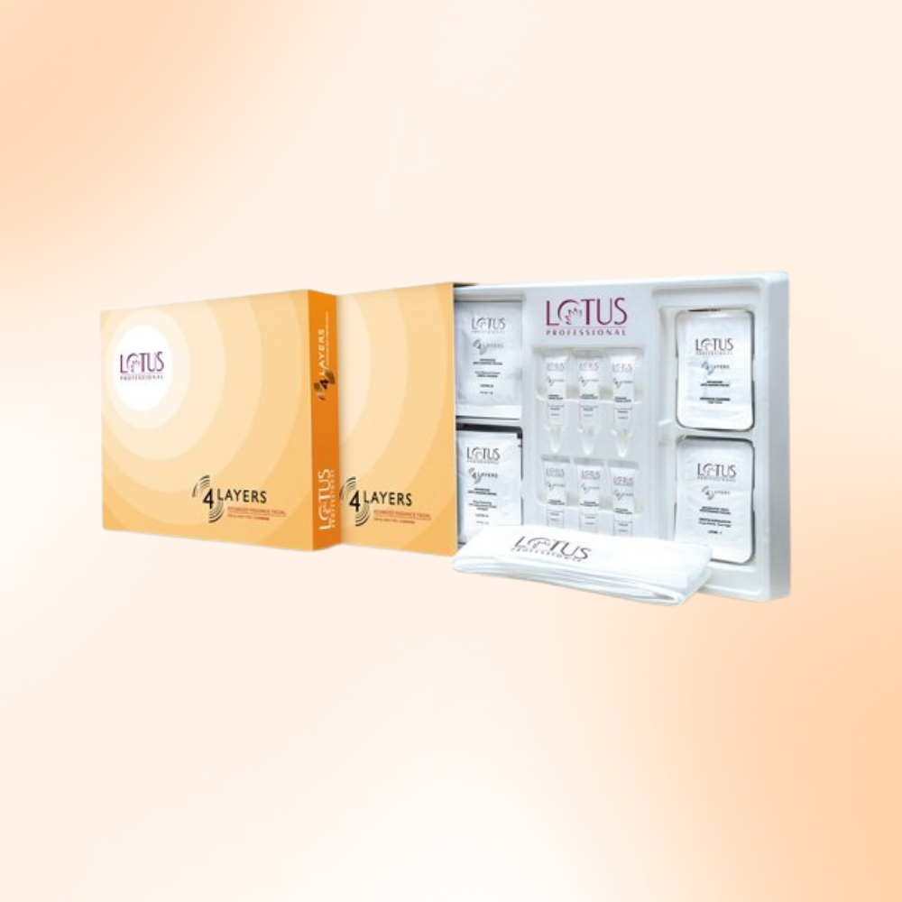 Lotus Professional 4 Layers Advanced Radiance Facialkit (5 X 75.6 G)