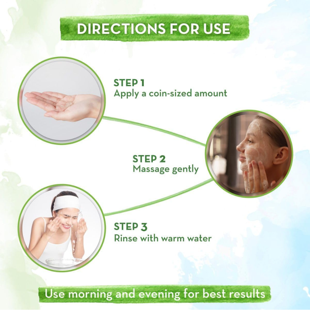 Mamaearth Tea Tree Facewash for acne & pimples 100ml