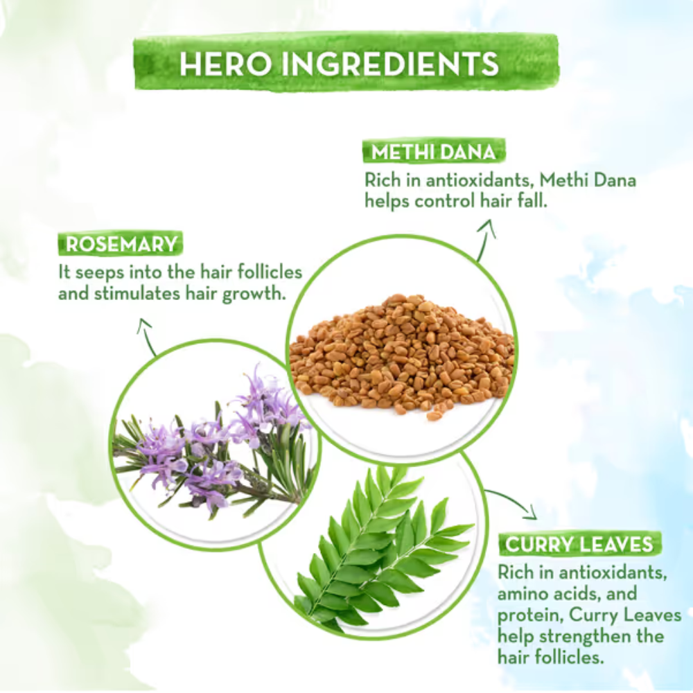 Mamaearth Rosemary Hair Growth Oil With Rosemary & Methi Dana (100ml)