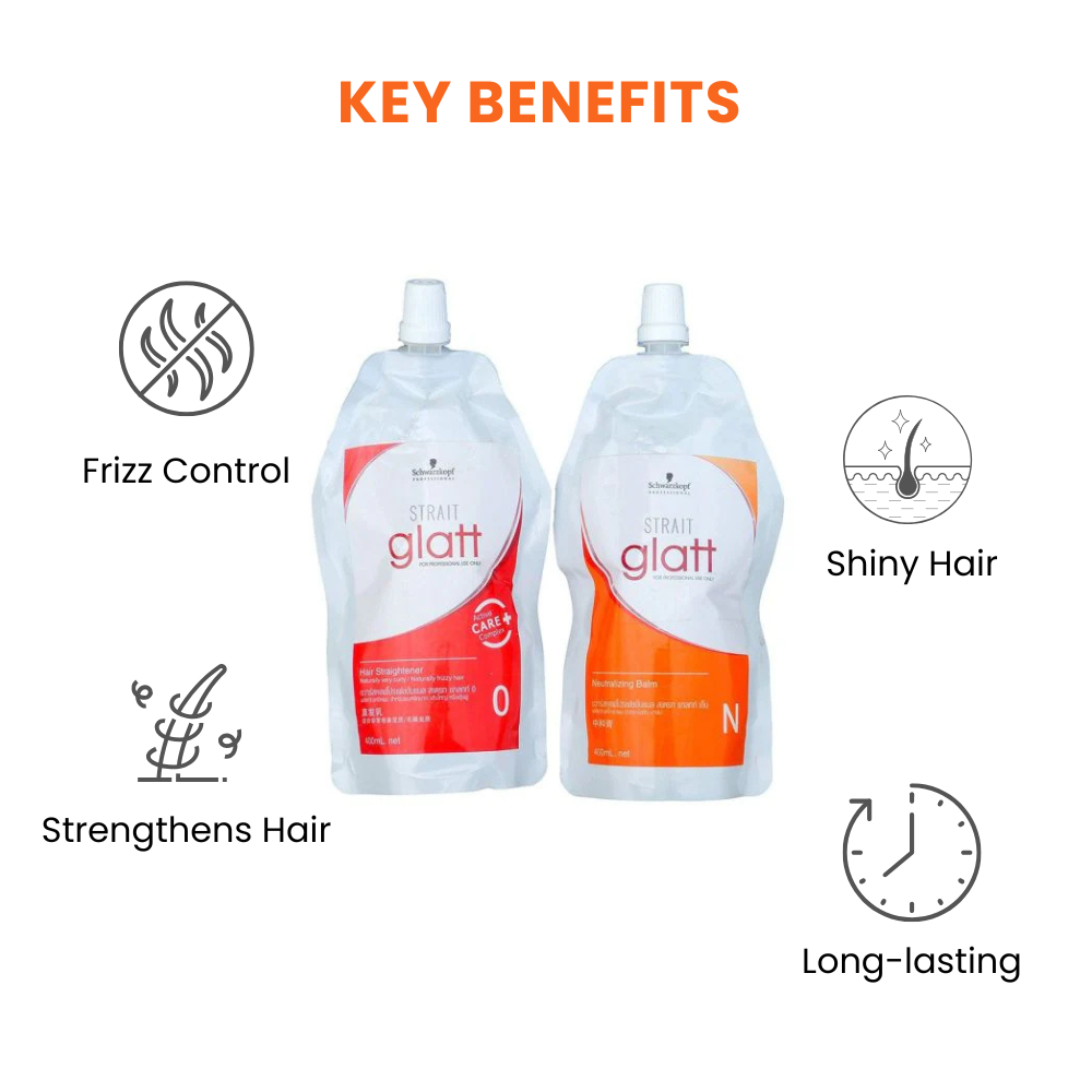 SCHWARZKOPF STRAIGHT GLATT (0) - 400ML