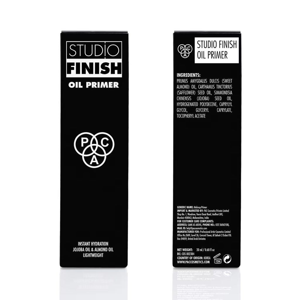 PAC Studio Finish Oil Primer For Dry Skin 20ml
