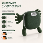 ALYV Cordless Heated Neck & Back Massager, Wireless 4D Shiatsu Bionic Hand Massager with Deep Kneading, 3 Speed Levels & 2 Heat Settings, Adjustable Hands-Free Strap, Portable Massager for Neck, Shoulders & Back