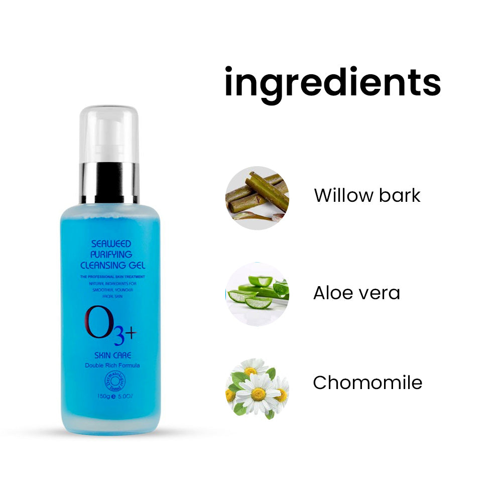 O3+ Seaweed Purifying Cleansing Gel 150g