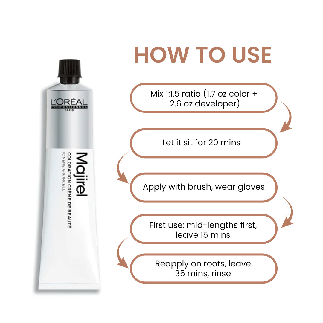 Loreal Majirel Cc 6.8 Dark Blondee With Mocha 50G