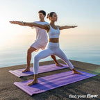 ALYV 6mm Non-Slip Yoga Mat Blue
