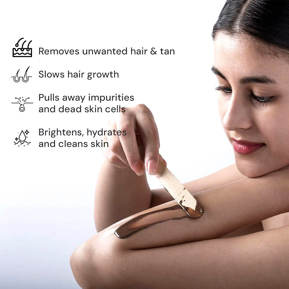 Raaga Professional Dark Chocolate Liposoluble Wax 800Gm