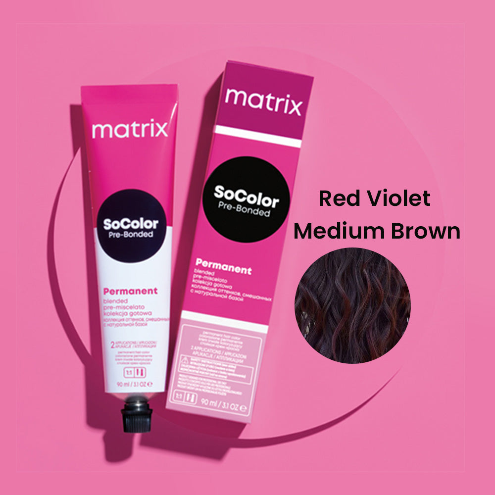 Matrix Socolor 4.62 4Rv (Red Violet Medium Brown)_370 90g