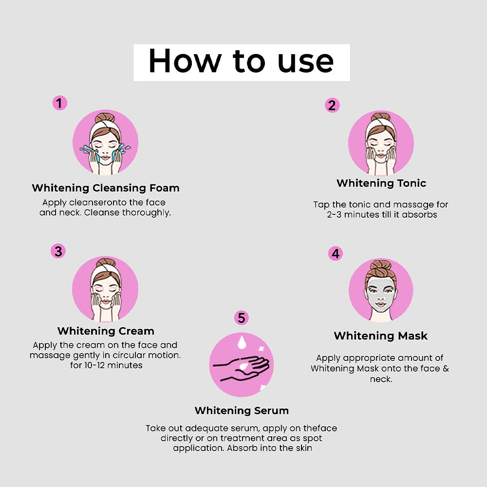 O3+ Whitening Facial Kit for Tan-Pigmented Skin 250gm