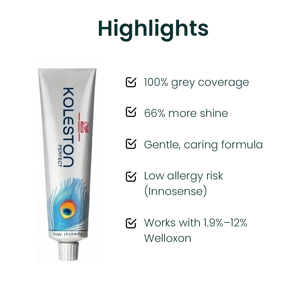 Wella Professionals Koleston Perfect Hair Color 0/28 Colorant Tube 60G