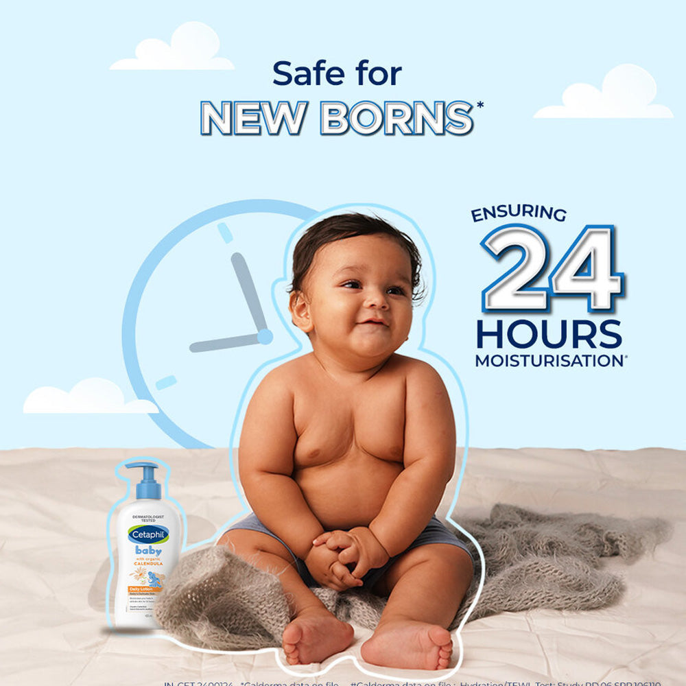 Cetaphil Baby Daily Lotion with Organic Calendula 400ML